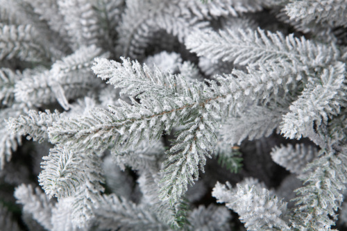 Искусственная ель Персея в снегу с вплетенной гирляндой, Crystal Trees фото 7