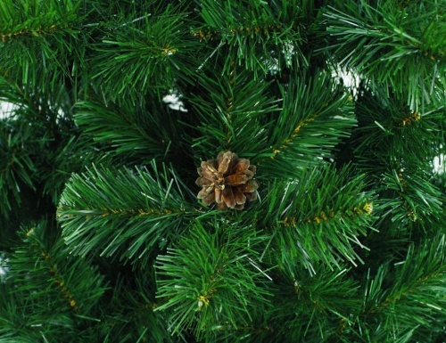 Искусственная елка "Холидей" с шишками, хвоя - PVC, ЦАРЬ ЕЛКА фото 3