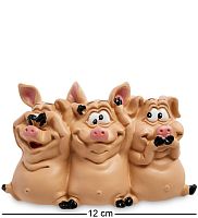 RV-618 Статуэтка «Трио мудрых свиней»