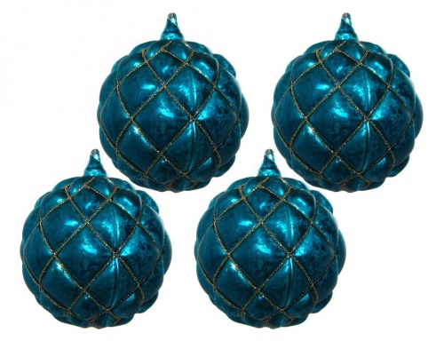 Набор стеклянных шаров "Бархатный винтаж", SHISHI