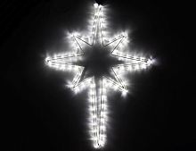 Светодиодная "Рождественская звезда", дюралайт, LED-огни, коннектор, уличная, SNOWHOUSE