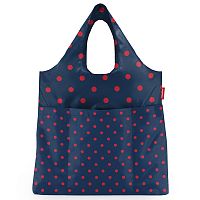 Сумка складная mini maxi shopper plus mixed dots red