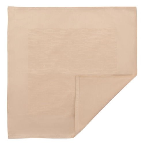 Салфетка сервировочная жаккардовая из хлопка с вышивкой из коллекции essential, 53х53 см