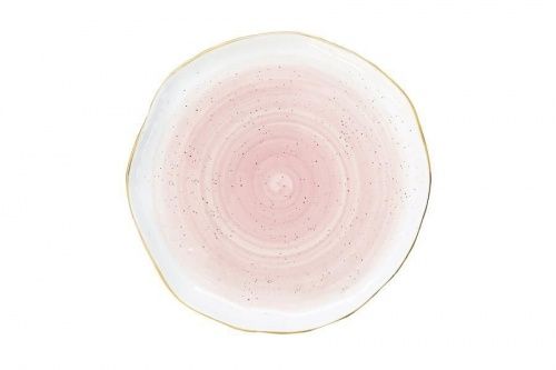 Тарелка Artesanal (розовая) без инд.упаковки, 55852