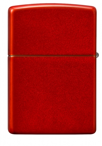 Зажигалка Zippo Classic, с покрытием Metallic Red, латунь/сталь, красная, матовая, 38x13x57 мм фото 9