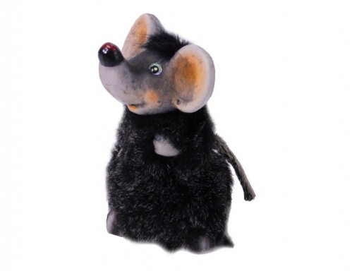 Фигурка "Мышка - мадемуазель жюлиет", керамика, искусственный мех, 9 см, Holiday Classics фото 3