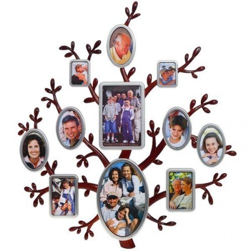 Фоторамка "Семейное дерево" на 11 фото, H 43 см 323958