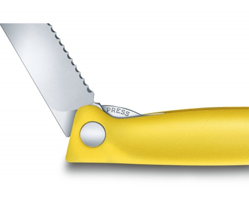 Нож Victorinox для очистки овощей, лезвие 11 см, серрейторная заточка фото 3