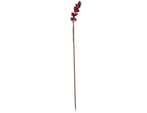 Декоративная ветка "Осенние ягоды" бордовые, 50 см, Hogewoning фото 2