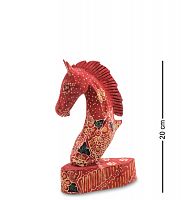 10-014-02 Фигурка "Лошадь" (батик, о.Ява) сред 20 см