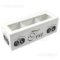 Шкатулка для чайных пакетиков "TEA" L25*W10*H9 см