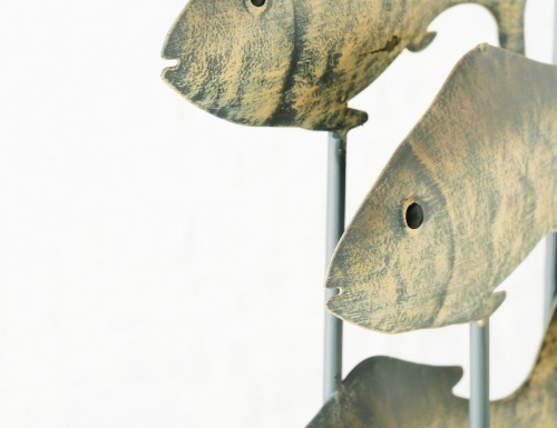Декоративная статуэтка FISH FLIGHT, металл, 56 см, Boltze фото 4