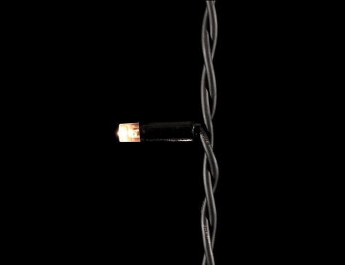 Светодиодный занавес Legoled 2*3 м, 600 экстра теплых белых LED ламп, черный КАУЧУК, соединяемый, IP54, Laitcom фото 2
