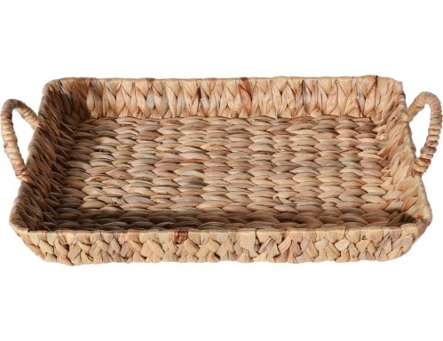 Плетёный поднос с ручками "Виллоу" прямоугольный, 45х35х6 см, Koopman International