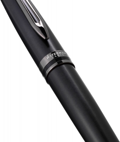 Waterman Expert - Metallic Black RT, шариковая ручка, M фото 5
