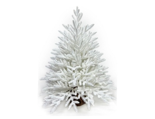 Настольная белая елка в мешочке Александрийская 90 см, ЛИТАЯ 100%, Max CHRISTMAS в интернет-магазине VsemPodarok.com