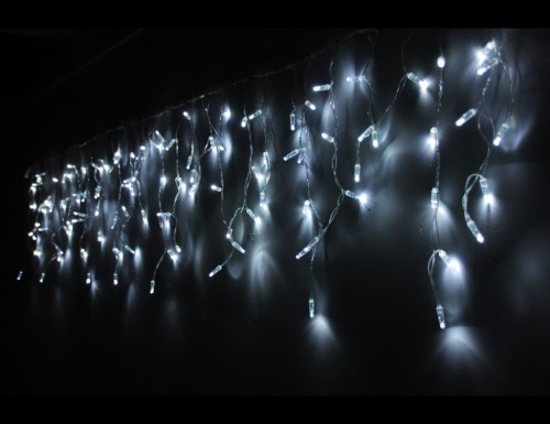 Светодиодная бахрома, LED-лампы, влагозащитный колпачок, коннектор, уличные, Rich LED фото 5