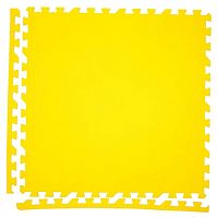 Мягкий пол разноцветный 60*60 (см) 1,44 (м2) с кромками 60МП (желтый)