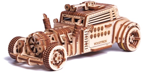 Механическая сборная модель из дерева Wood Trick Машина Апокалипсис (Родстер) фото 3