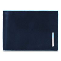 Портмоне Piquadro Blue Square, 12,5х9,5х2,5 см (PU1240B2/BLU2)