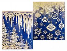 Набор стикеров для декорирования окна "Снежные узоры", 41х29 см, (2 листа), Peha Magic