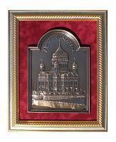 Картина с видами Москвы Храм Спасителя собор, ПЛ-04