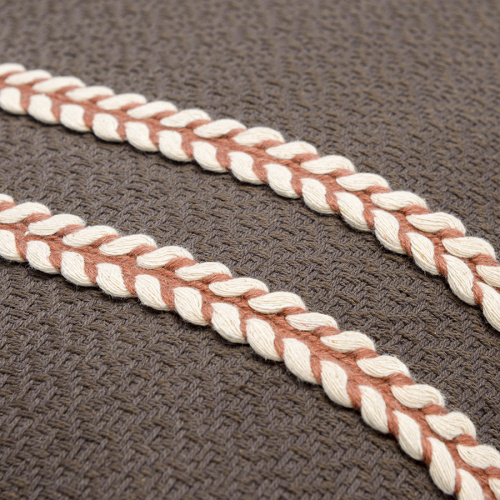Подушка декоративная базовая braids серо-коричневого цвета из коллекции ethnic, 30х45 см фото 3