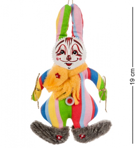 RK-458 Кукла подвесная "Кролик в валенках" - Вариант A