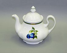 Заварочный чайник Leander 1,2л мэри-энн, фарфор, синий, зелёный