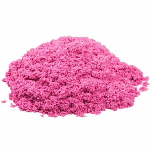 Космический пластичный песок с Ароматом Клубники 2 кг (цвет розовый) фото 2