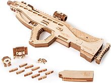 Механическая сборная модель Wood Trick Штурмовая винтовка USG-2