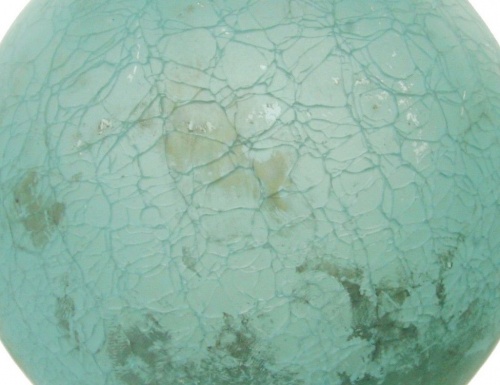 Набор винтажных ёлочных шаров "Чарующий аквамарин", стекло, (6 шт.), SHISHI фото 2