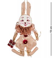 RK-470 Кукла подвесная "Кролик с подарком"