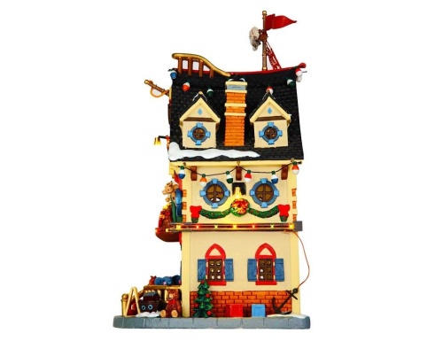 Магазин игрушек 'Ноев ковчег', керамика, подсветка, 28х15х17 см, LEMAX фото 3