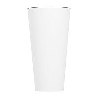 Кашпо для цветов Prosperplast Tubus Slim 8+4л, белый