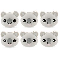 Набор зажимов для пакетов koala, 6 шт