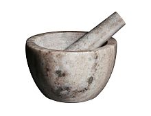 Ступка с пестиком МАРБО ДУЭТ, мрамор, 10 см, Koopman International