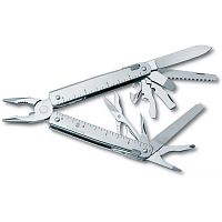 Мультитул Victorinox SwissTool 27, 115 мм, 27 функций, кожаный чехол, 3.0327.L