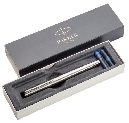 Parker Jotter Core - Stainless Steel CT, перьевая ручка, M фото 2