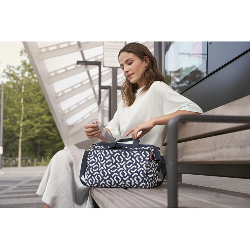 Сумка allrounder s pocket signature navy фото 5