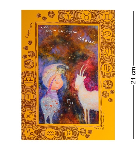 ANG-303 Набор открыток «Знаки Зодиака» 12шт 15х21 фото 12