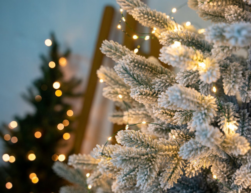 Искусственная елка Уральская, заснеженная, хвоя ЛИТАЯ 100%, 210 см, Max CHRISTMAS в интернет-магазине VsemPodarok.com фото 3
