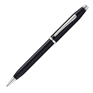 Cross Century II - Black lacquer, шариковая ручка, M