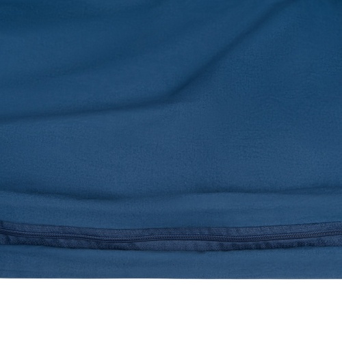 Комплект постельного белья полутораспальный темно-синего цвета из органического стираного хлопка из коллекции essential фото 6