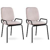 Набор из 2 стульев ror, double frame, велюр