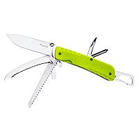 Нож Ruike LD43, 15 функций, желто-зеленый
