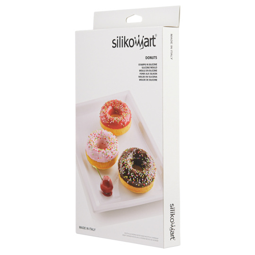 Форма для приготовления пончиков donuts ?7,5 см силиконовая фото 2