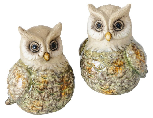 Декоративная фигурка СОВА КУГА, терракота, 11 см, Boltze фото 4