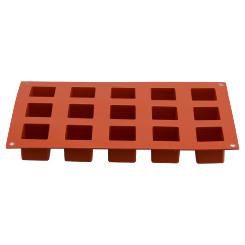 Форма для приготовления пирожных cube 3,5 х 3,5 см силиконовая фото 6