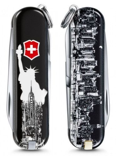 Нож-брелок Victorinox Classic LE 2018, 58 мм, 7 функций, New York""
